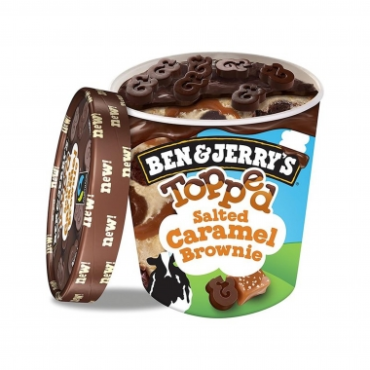 Ben&Jerry’s topped salted caramel brownie 465Ml