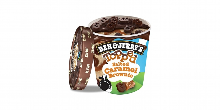 Ben&Jerry’s topped salted caramel brownie 465Ml